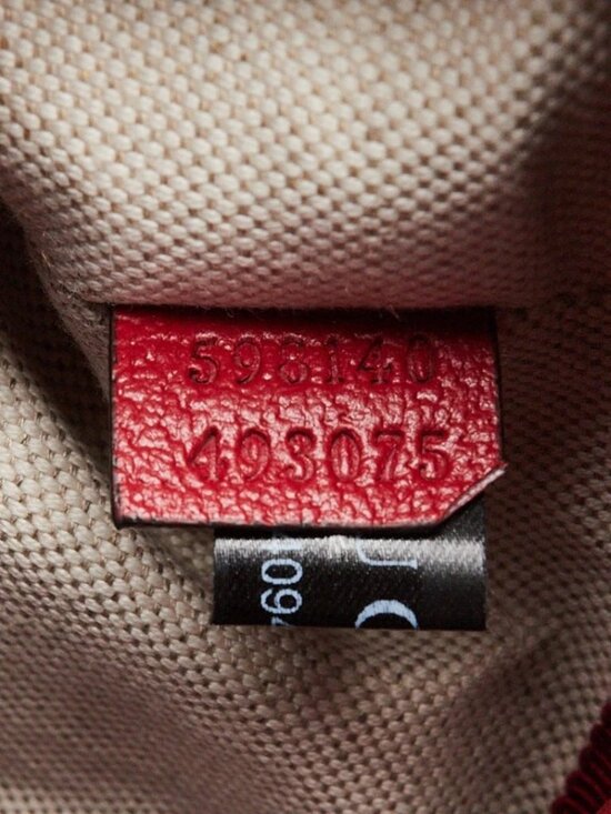 Gucci Red Leather Ophidia Medium Backpack Bag main image 12